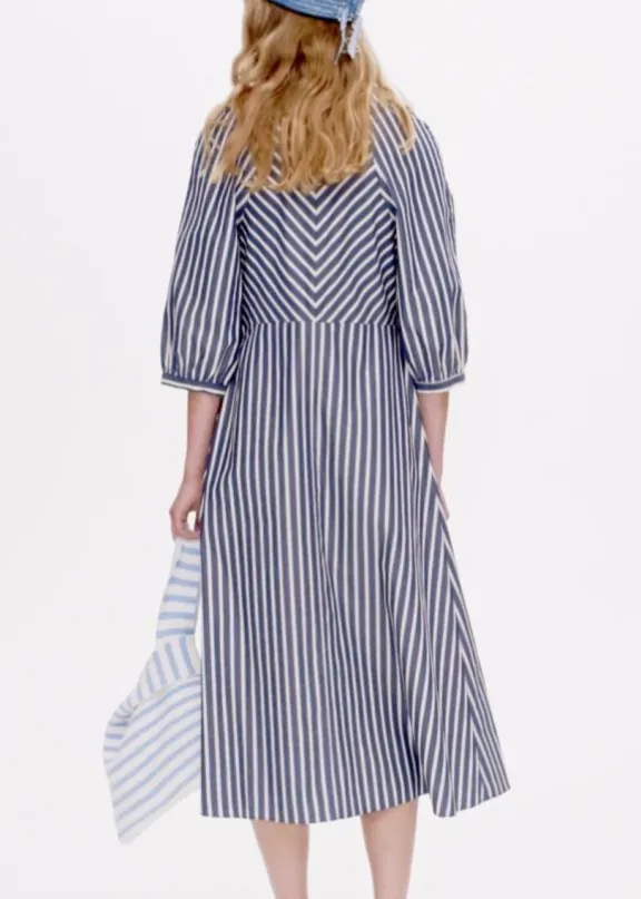 aba_dress__blue_cph_strip_7.webp Baum Und Pferdgarten Aba Dress - Blue CPH Stripe | Dresses