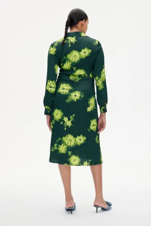 abira_dress__green_margot_3.webp Baum Und Pferdgarten Abira Dress - Green Margot Flower | Dresses