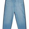 Munthe Aceto Two Tone Boyfriend Jeans - Blue | Jeans