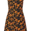 Baum Und Pferdgarten Acora Dress - Orange Black Flower | Dresses