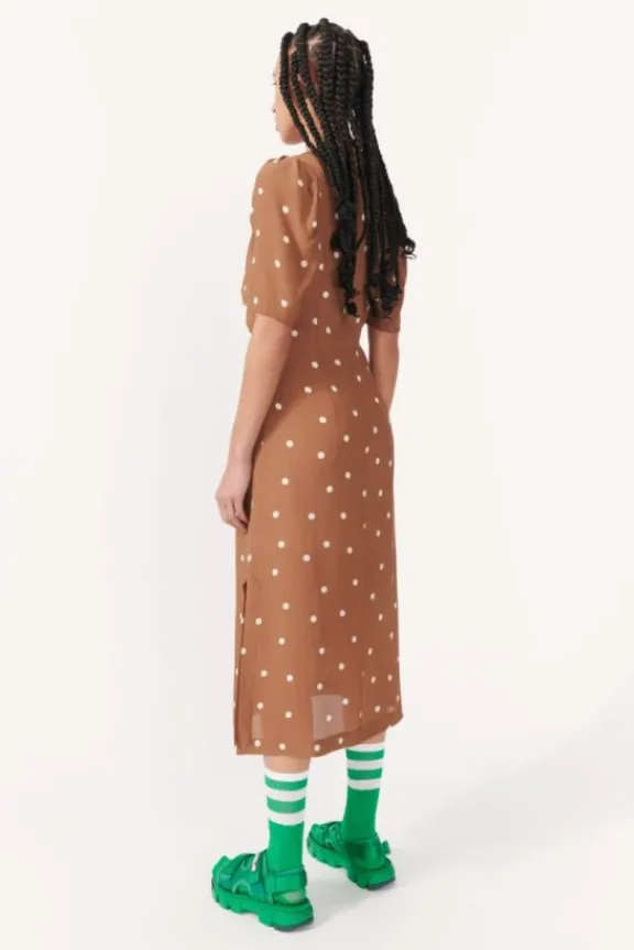 addax_dress__pinecone_dot_4.webp Baum Und Pferdgarten Addax Dress - Pinecone Dot | Dresses