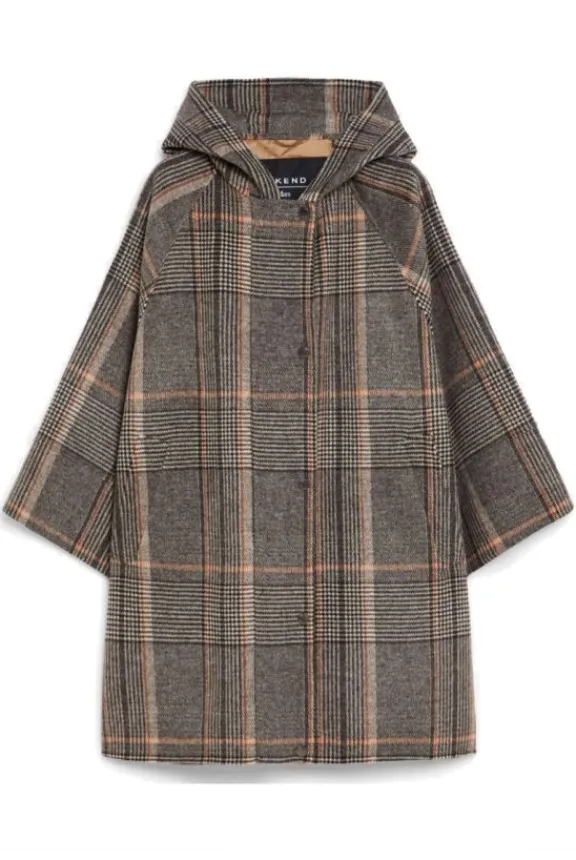agitare_coat__black_check_2.webp Weekend MaxMara Agitare Coat - Black Check | Jackets And Coats