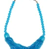 Weekend MaxMara Agro Glass & Resin Necklace - Light Blue | Jewellery | Gifts