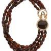 Weekend MaxMara Alfredo Resin Choker - Amber Brown | Jewellery