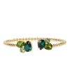 Caroline Svedbom Alisia Bracelet - Gold/Green Combo | Jewellery | Gifts