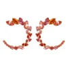 Caroline Svedbom Angie Earrings - Gold/Coral Combo | Jewellery