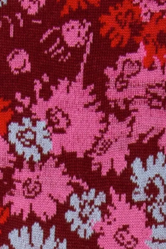 archive_floral_socks__bur_2.webp Paul Smith Archive Floral Socks - Burgundy | Hosiery