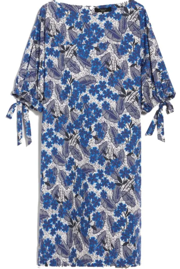 astor_cotton_poplin_dress_3.webp Weekend MaxMara Astor Cotton Poplin Dress - Cornflower Blue | Suits & Co-Ordinates | Dresses