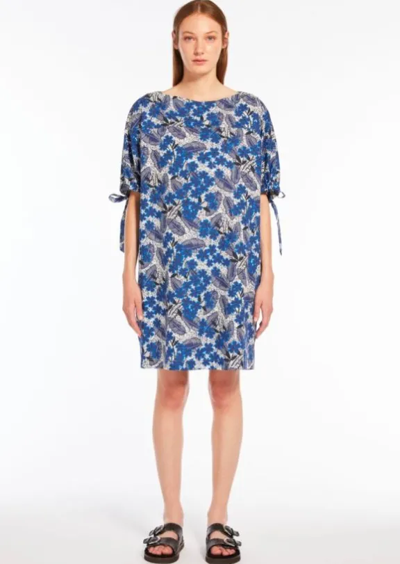 astor_cotton_poplin_dress_5.webp Weekend MaxMara Astor Cotton Poplin Dress - Cornflower Blue | Suits & Co-Ordinates | Dresses