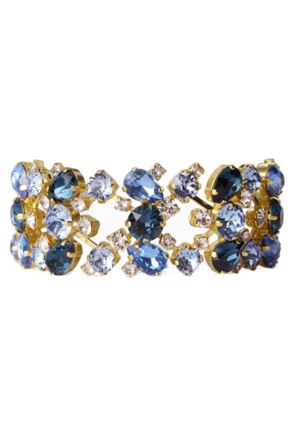 Caroline Svedbom Aurelia Bracelet - Gold/Blue Combo | Jewellery