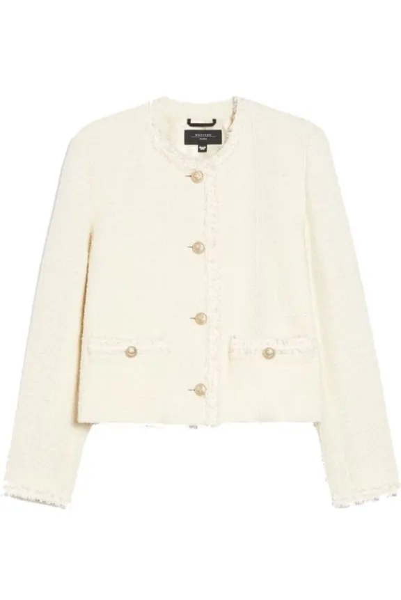 balia_singlebreasted_jack_5.webp Weekend MaxMara Balia Single-Breasted Jacket - Ecru | Jackets And Coats