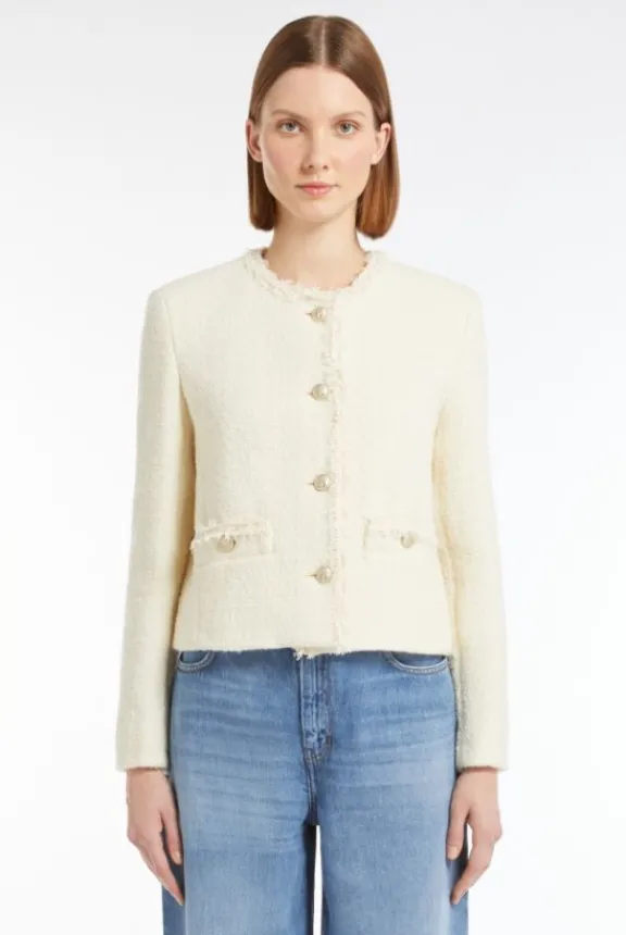 balia_singlebreasted_jack_7.webp Weekend MaxMara Balia Single-Breasted Jacket - Ecru | Jackets And Coats