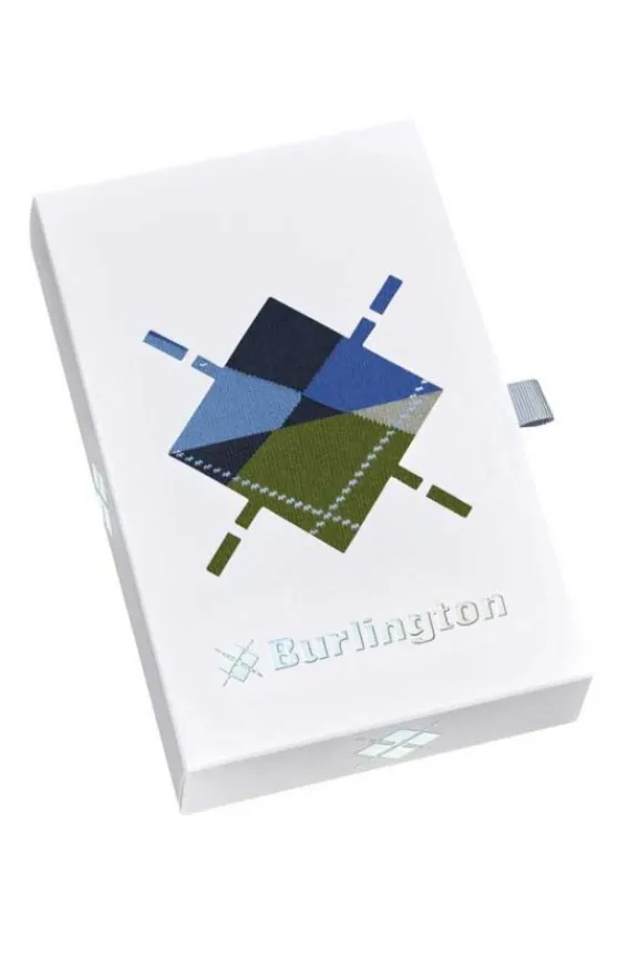 Burlington Basic Gift Box Mens Socks - Green & Blue | Hosiery | Gifts