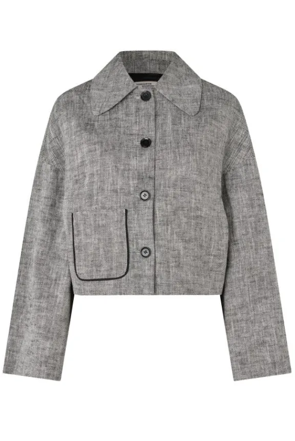 Baum Und Pferdgarten Bebeth Jacket - Salt and Pepper | Suits & Co-Ordinates | Jackets And Coats