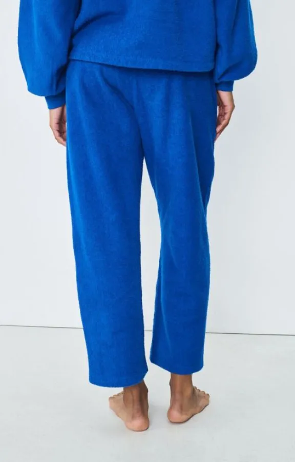 bobypark_joggers__blue_de_4.webp American Vintage Bobypark Joggers - Blue De Prusse | Trousers And Playsuits | Suits & Co-Ordinates