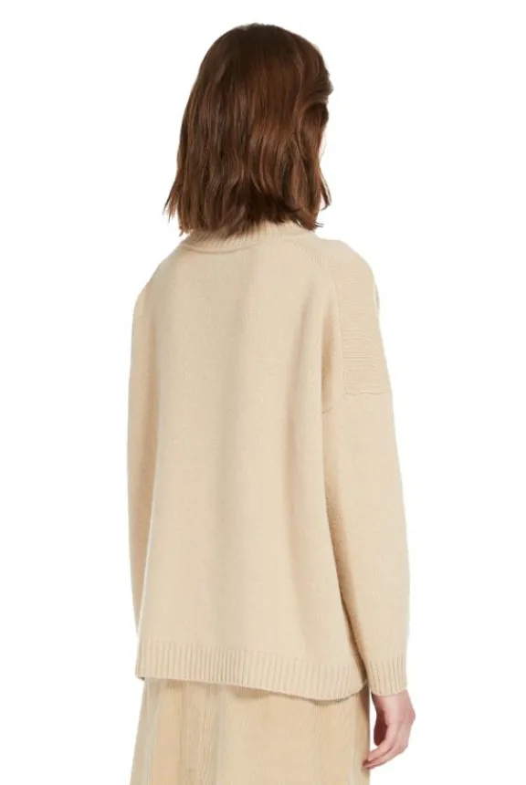 borgia_wool_highneck_swea_4.webp Weekend MaxMara Borgia Wool High-Neck Sweater - Sand | Knitwear