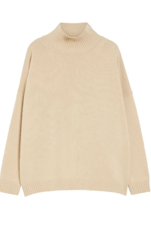 borgia_wool_highneck_swea_5.webp Weekend MaxMara Borgia Wool High-Neck Sweater - Sand | Knitwear
