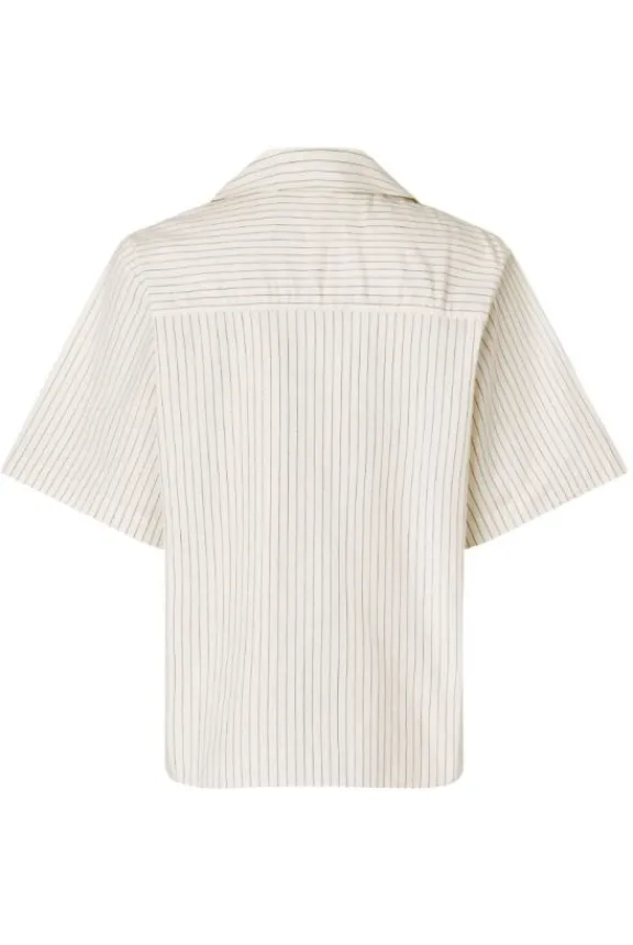 bowling_collar_shirt__can_5.webp Stine Goya Bowling Collar Shirt - Candle Stripe | Suits & Co-Ordinates | Shirts And Tops