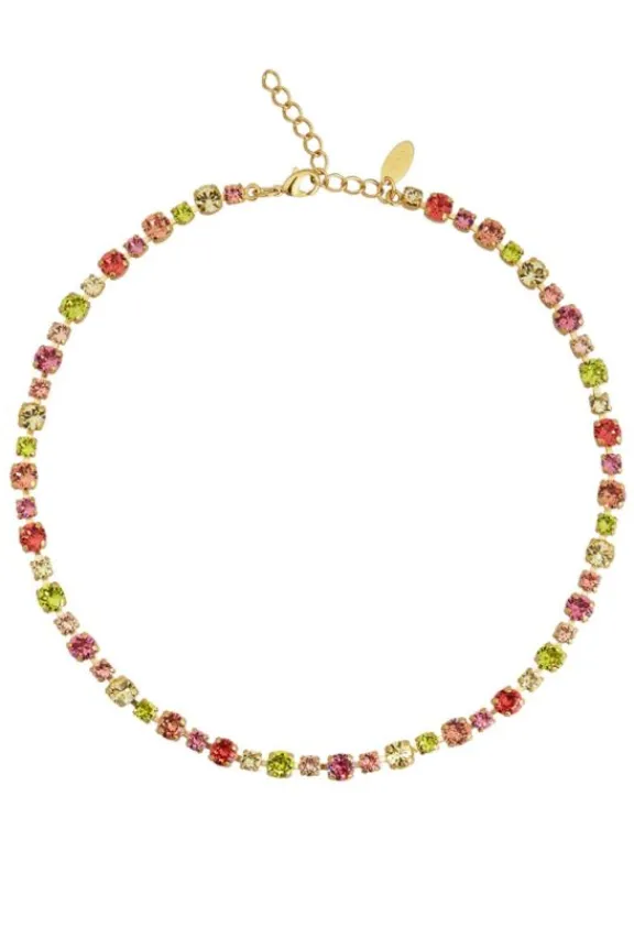 Caroline Svedbom Calanthe Necklace - Gold/Tropicana Combo | Jewellery | Gifts