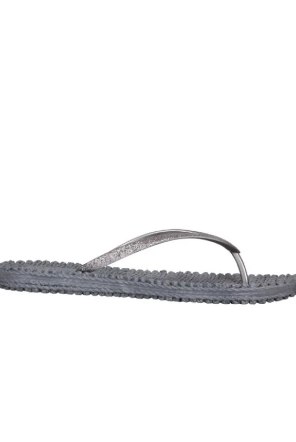 cheerful_glitter_flip_flo_2-3.webp Ilse Jacobsen Cheerful Glitter Flip Flops - Grey | Ilse Jacobsen | Swimwear