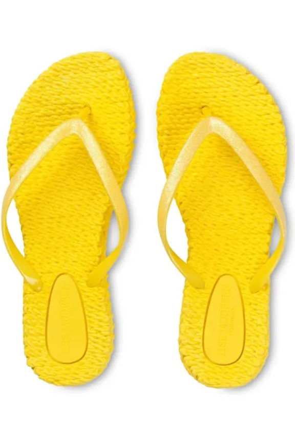 cheerful_glitter_flip_flo_4-11.webp Ilse Jacobsen Cheerful Glitter Flip Flops - Yellow | Ilse Jacobsen | Swimwear