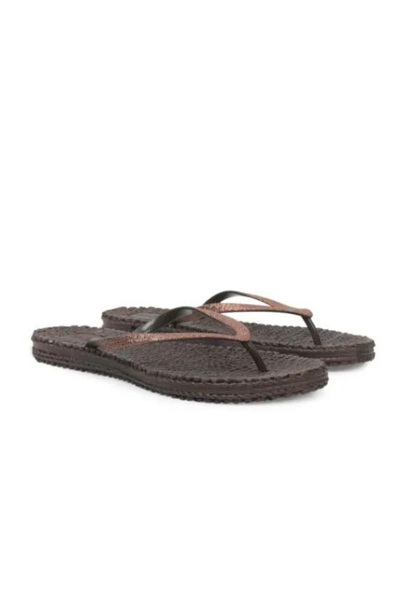 cheerful_glitter_flip_flo_4-15.webp Ilse Jacobsen Cheerful Glitter Flip Flops - Prune | Ilse Jacobsen | Swimwear