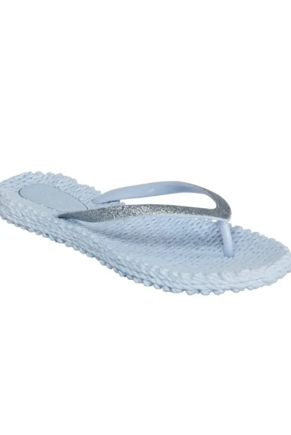 cheerful_glitter_flip_flo_4-2.webp Ilse Jacobsen Cheerful Glitter Flip Flops - Bluebell | Ilse Jacobsen | Swimwear