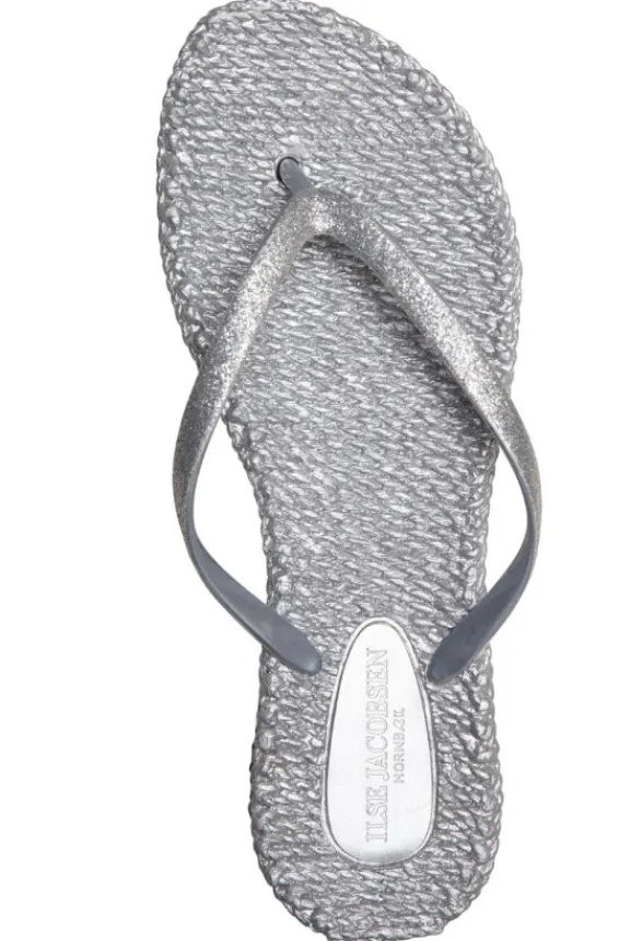 cheerful_glitter_flip_flo_5-4.webp Ilse Jacobsen Cheerful Glitter Flip Flops - Silver | Ilse Jacobsen | Swimwear