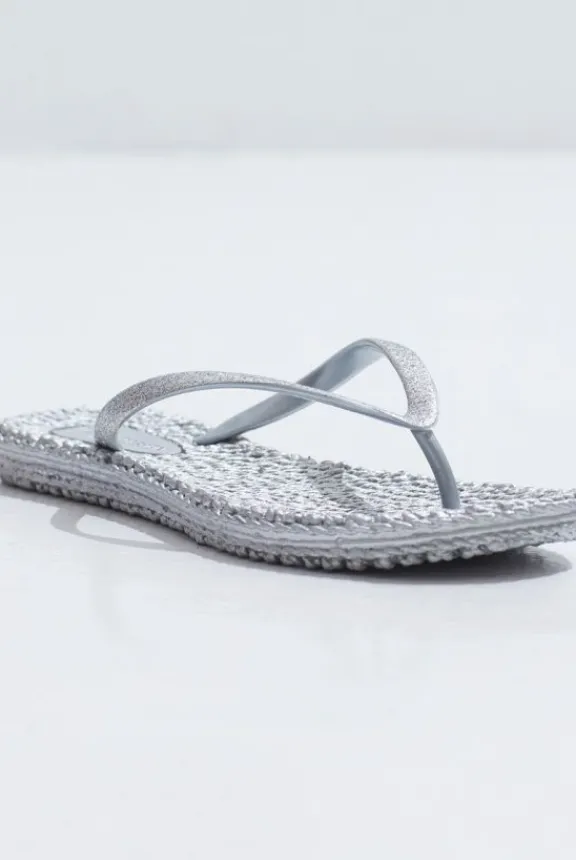 cheerful_glitter_flip_flo_6-1.webp Ilse Jacobsen Cheerful Glitter Flip Flops - Silver | Ilse Jacobsen | Swimwear