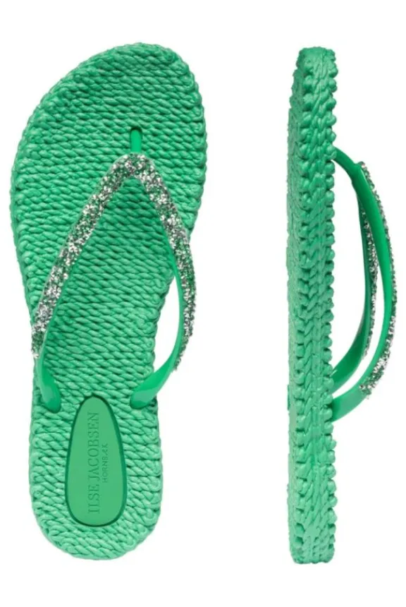 cheerful_glitter_flip_flo_6-9.webp Ilse Jacobsen Cheerful Glitter Flip Flops - Fern Green | Ilse Jacobsen