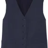 Weekend MaxMara Chimera Wool Gilet - Navy | Suits & Co-Ordinates | Shirts And Tops
