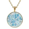 Caroline Svedbom Chloe Necklace - Gold/Sky Combo | Jewellery