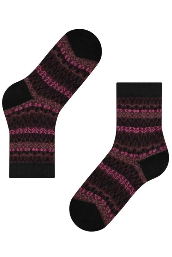 christmas_eve_socks__blac_3.webp Falke Christmas Eve Socks - Black | Hosiery