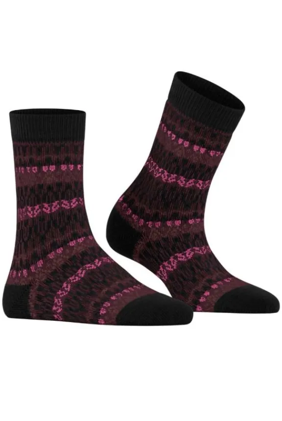 christmas_eve_socks__blac_4.webp Falke Christmas Eve Socks - Black | Hosiery