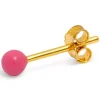 Lulu Copenhagen Colour Ball One Piece Enamel - Pink | Jewellery