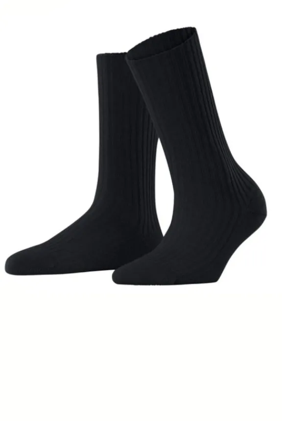 Falke Cosy Wool Boot Socks - Dark Navy | Hosiery