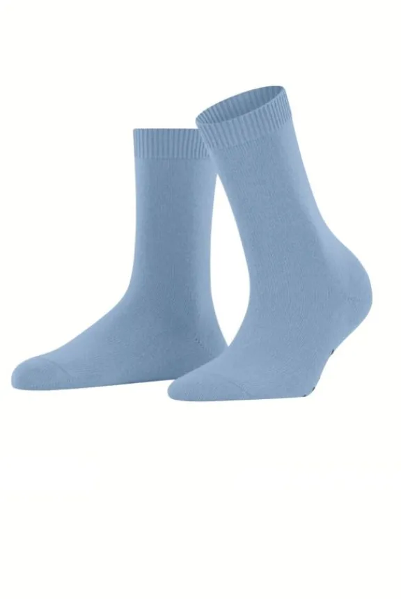 Falke Cosy Wool Socks - Airy Blue | Hosiery