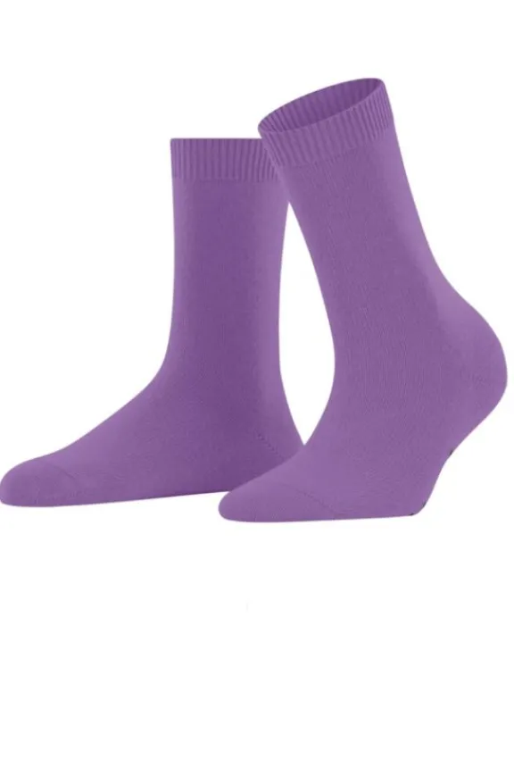Falke Cosy Wool Socks - Pink Iris | Hosiery