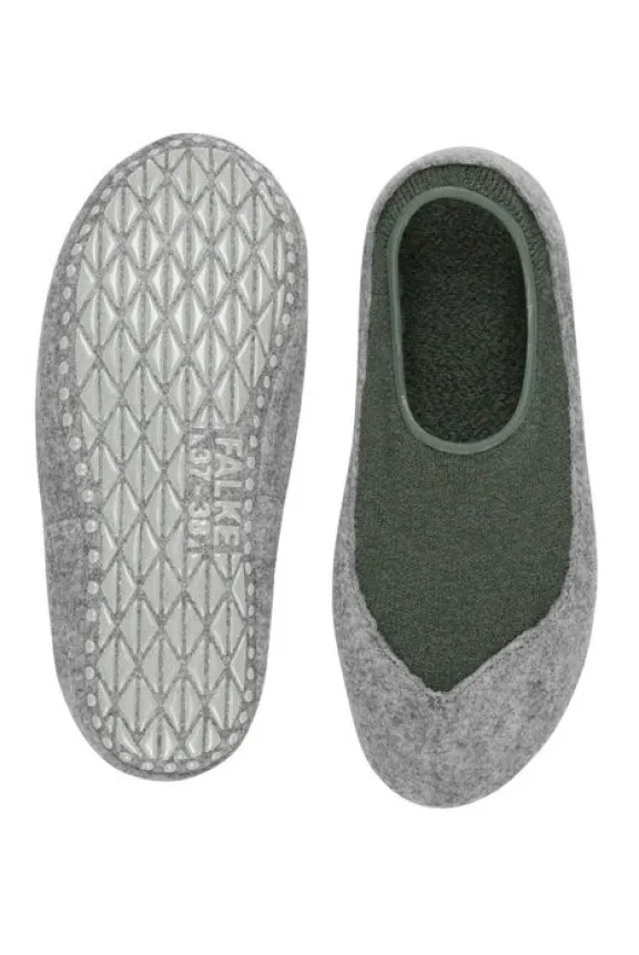 cosyshoe_slippers__ivy_gr_3.webp Falke Cosyshoe Slippers - Ivy Green | Hosiery | Gifts