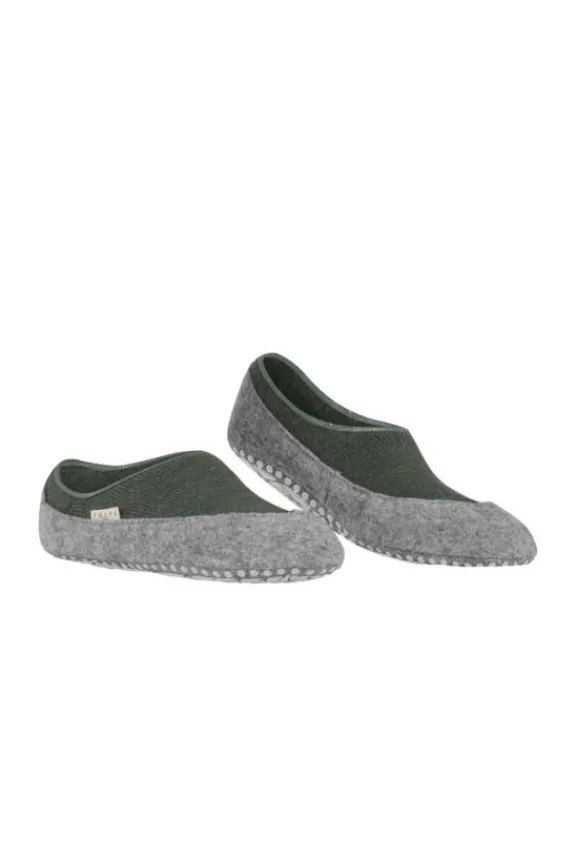 cosyshoe_slippers__ivy_gr_4.webp Falke Cosyshoe Slippers - Ivy Green | Hosiery | Gifts