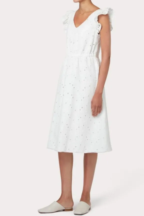 Paul Smith Cotton Broderie Anglaise Dress - White | Dresses
