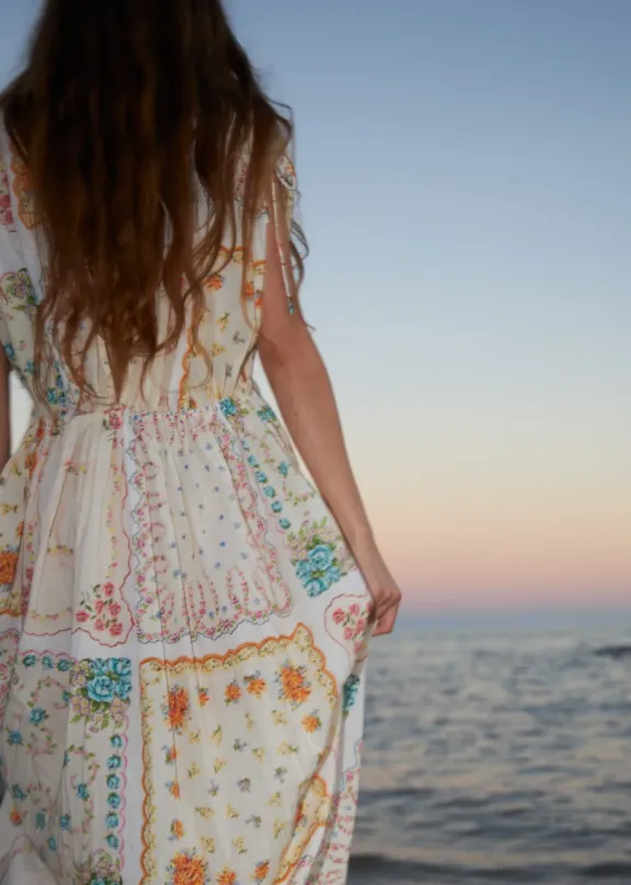 cotton_tissue_printed_max_4.webp Stella Nova Cotton Tissue Printed Maxi Dress - Handkerchief Print | Dresses