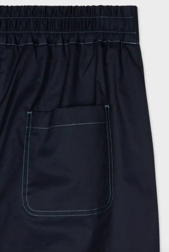 cottonblend_pleated_cropp_5.webp Paul Smith Cotton-Blend Pleated Cropped Trousers - Navy | Trousers And Playsuits