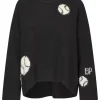 Baum Und Pferdgarten Crissa Jumper - Black Tennisball | Knitwear