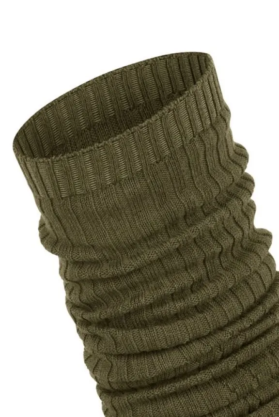 cross_knit_legwarmer__shi_4.webp Falke Cross Knit Legwarmer - Shire Green | Hosiery