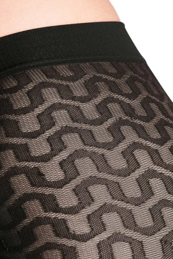 cryptogram__den_tights__b_7.webp Falke Cryptogram 30 Den Tights - Black | Hosiery | Gifts