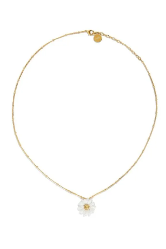 daisy_pendant_necklace_2.webp Les Néréides Daisy Pendant Necklace | Jewellery | Gifts