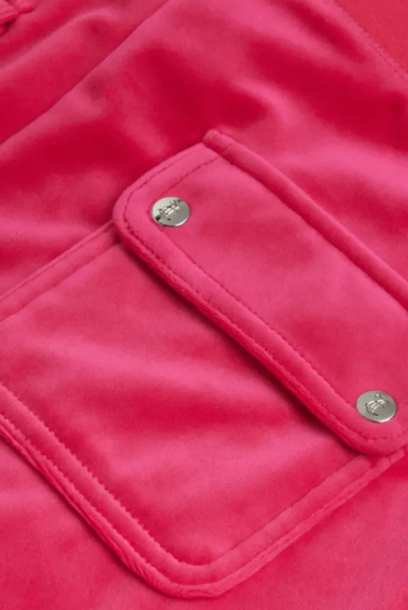 del_ray_classic_velour_po_2-4.webp Juicy Couture Del Ray Classic Velour Pocketed Bottoms - Pink Glo | Trousers And Playsuits | Suits & Co-Ordinates