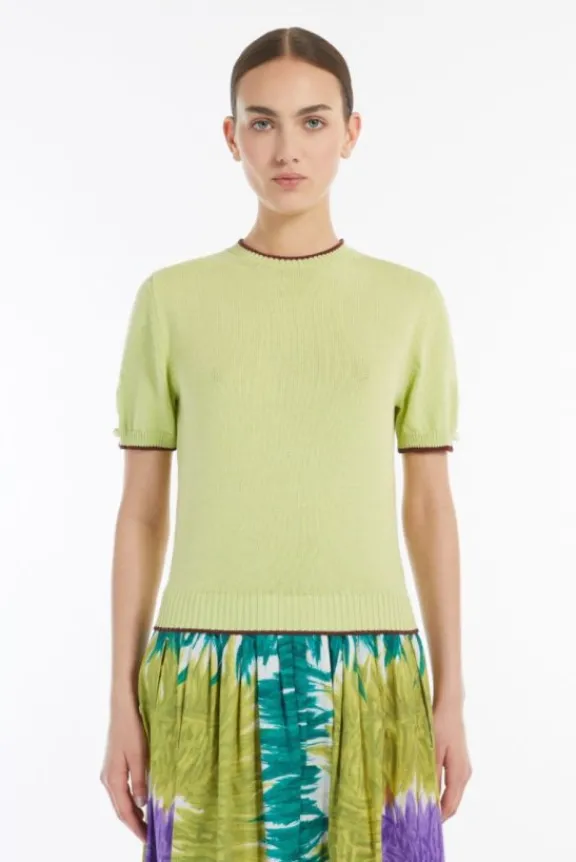 duilia_cotton_sweater__li_5.webp Weekend MaxMara Duilia Cotton Sweater - Lime | Knitwear