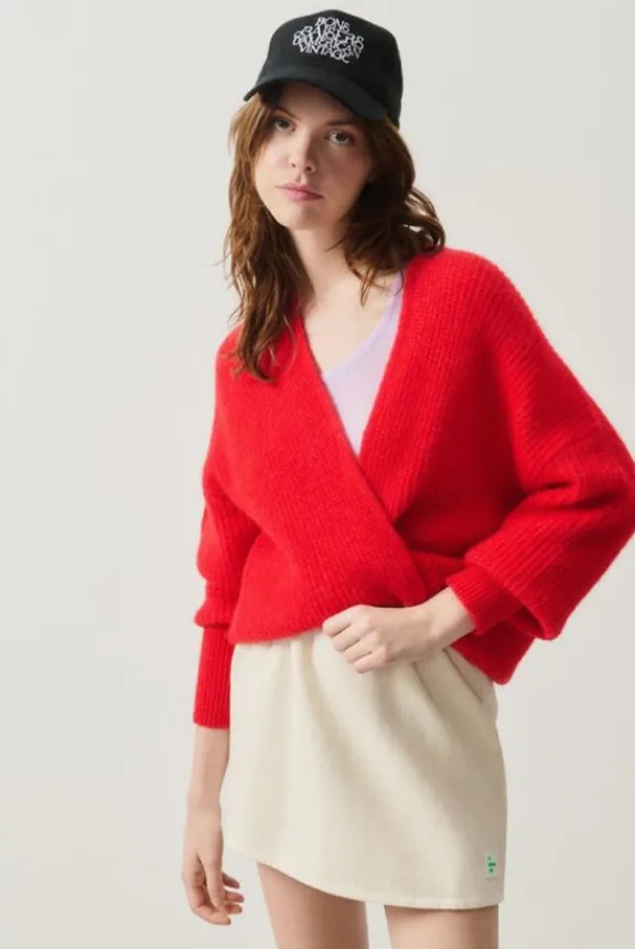east_cardigan__mottle_pep_3.webp American Vintage East Cardigan - Mottle Pepper | Knitwear